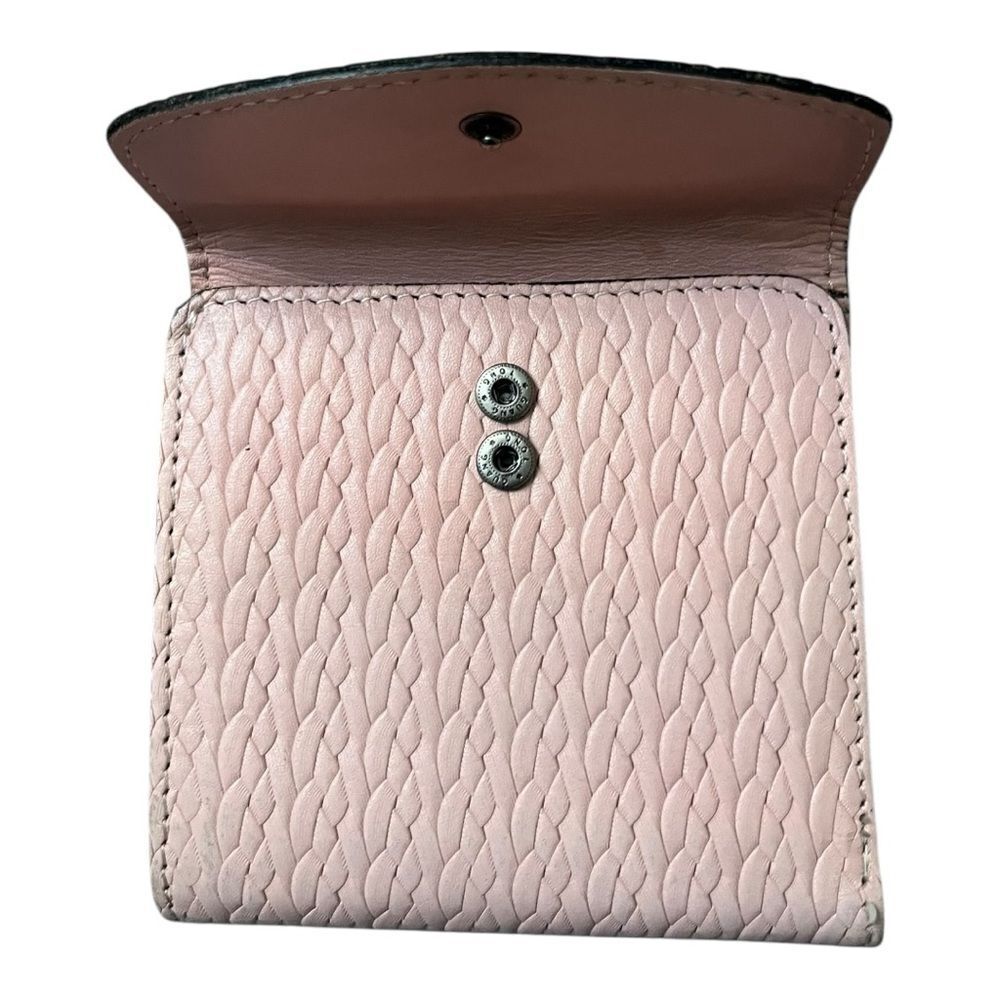 Pink Leather Women's Wallet - Picture 5 of 10